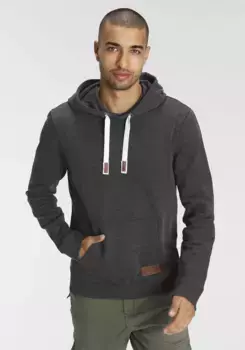 Толстовка AJC с капюшоном в крапинку, антрацит