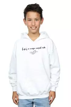 Толстовка Aladdin Life's A Magic Carpet Ride Disney, белый