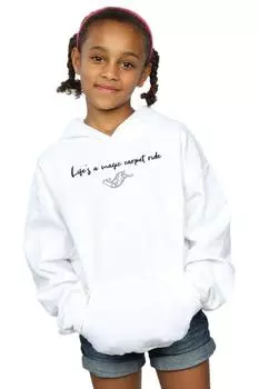 Толстовка Aladdin Life's A Magic Carpet Ride Disney, белый