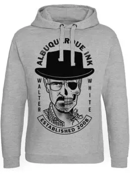 Толстовка Albuquerque Ink Epic Hoodie Breaking Bad, серый