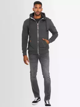 Толстовка Алессандро Сальварини "ASGeenio" с высоким воротником Alessandro Salvarini, серый