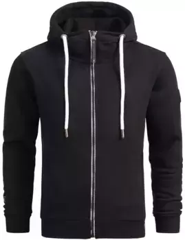 Толстовка Alessandro Salvarini "ASGilio", изготовленная из высококачественного теплого материала, черный