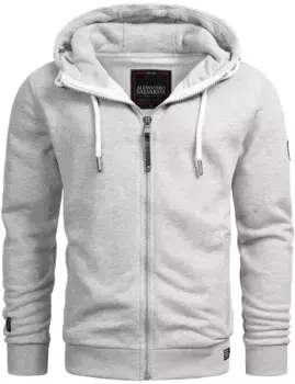 Толстовка Alessandro Salvarini "ASGilio", изготовленная из высококачественного теплого материала, серый