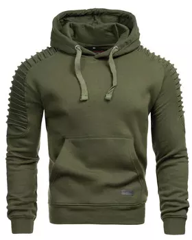 Толстовка Alessandro Salvarini Hoodie AS 074, цвет Olivgrn