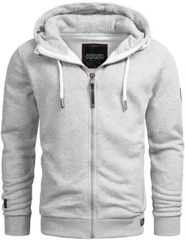 Толстовка Alessandro Salvarini Jacke AS 296, светло серый