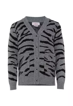 Толстовка aleva Sweater, серый черный