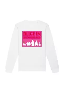 Толстовка ALICE IM WUNDERLAND CHARACTERS F4NT4STIC, белый