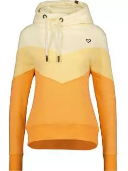 Толстовка alife and kickin, цвет tangerine melange