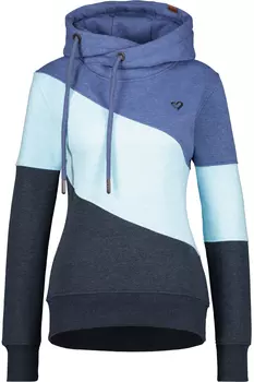 Толстовка alife and kickin Kapuzen, Hoodie, Sweater,, Pullover, Kapuzenshirt StacyAK A, цвет marine melange