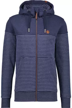 Толстовка alife and kickin Kapuzen,, Kapuzenjacke, HurricaneAK B, цвет marine melange