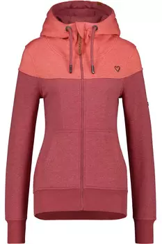 Толстовка alife and kickin Kapuzen, PalinaAK A, цвет cranberry juice melange
