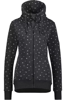 Толстовка alife and kickin, Shirtjacke VivianAK B, цвет moonless melange