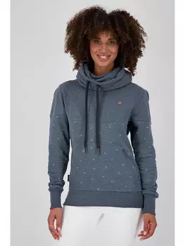 Толстовка alife and kickin SunshineAK, серо-голубой