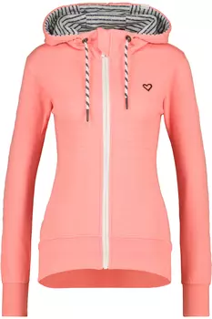 Толстовка alife and kickin Sweatjacke, Kapuzensweatjacke JessyAK, цвет peach