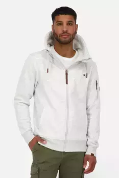 Толстовка Alife & Kickin "EliasAK A Sweat Jacket мужская толстовка, куртка", цвет Cloudy Melange