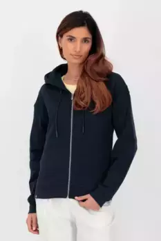 Толстовка Alife & Kickin "RanaAK A Sweat Jacket женская толстовка с капюшоном, куртка", цвет морской волны