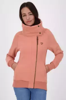 Толстовка Alife & Kickin с капюшоном "MerteAK A толстовка женская толстовка", цвет Mahagonium Melange