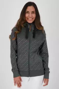 Толстовка Alife & Kickin с капюшоном "PalinaAK B толстовка женская толстовка с капюшоном, толстовка", цвет Moonless