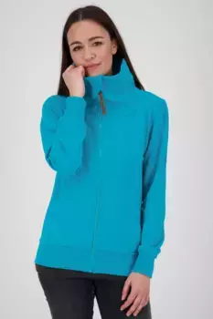 Толстовка Alife & Kickin с капюшоном "VivianaAK Толстовка женская толстовка", цвет Lagoon Melange