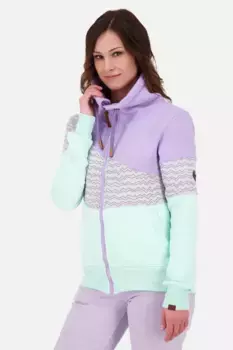 Толстовка Alife & Kickin "ValeraAK B толстовка женская толстовка, куртка", цвет Mint Melange