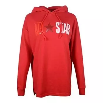 Толстовка all star printed hoodie 'red' Converse, красный