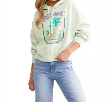 Толстовка All Time Fleece в цвете Sweet Mint Billabong