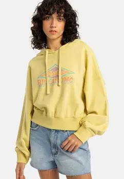 Толстовка ALL TIME - Hoodie Billabong, желтый