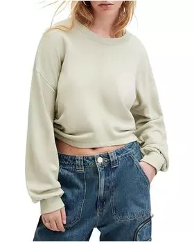 Толстовка AllSaints Mira Sweat, зеленый