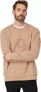 Толстовка AllSaints Tierra Crew, коричневый