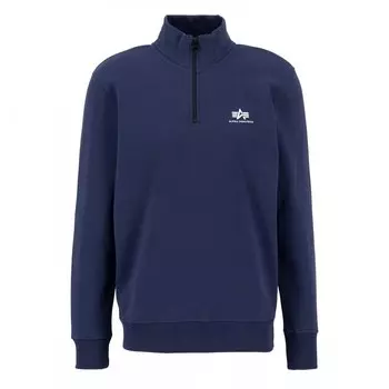 Толстовка Alpha Industries 108308 Half Zip, синий