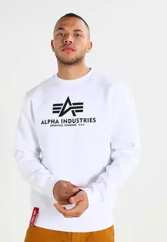 Толстовка Alpha Industries BASIC, цвет Weiss