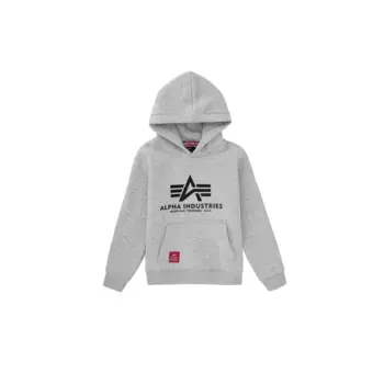 Толстовка Alpha Industries " Alpha Industries Kids - Толстовки Basic Hoody Kids/Teen", серый