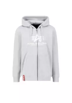 Толстовка Alpha Industries " Alpha Industries Мужчины - Толстовки Basic Zip Hoody PP", серый