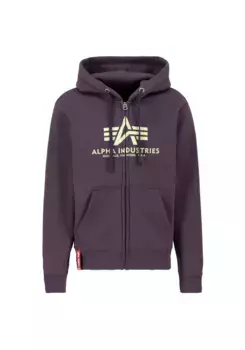 Толстовка Alpha Industries " Alpha Industries Мужчины - Толстовки Basic Zip Hoody", цвет Plum