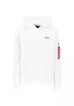Толстовка Alpha Industries " Alpha Industries Мужчины - Толстовки Signature BP Hoody", белый