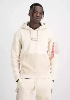 Толстовка Alpha Industries " Alpha Industries Мужчины - Толстовки Нейлоновая Толстовка с Карманом", цвет Jet Stream White