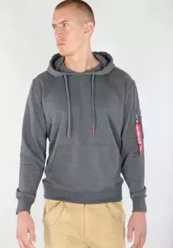 Толстовка Alpha Industries " Alpha Industries Мужчины - Толстовки RBF Latex Print Hoody ", цвет Charcoal Heather
