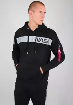 Толстовка Alpha Industries " Alpha Industries Мужчины - Толстовки NASA RS Hoody", черный