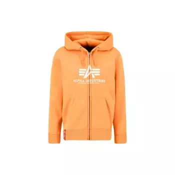 Толстовка Alpha Industries " Alpha Industries Мужчины - Толстовки Basic Zip Hoody PP", цвет Tangerine