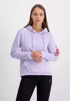 Толстовка Alpha Industries " Alpha Industries Женская - Толстовки Terry Hoody Wmn", фиолетовый