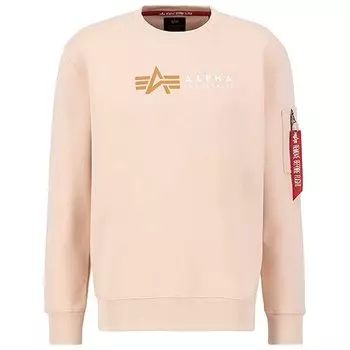 Толстовка Alpha Industries Alpha Label, бежевый
