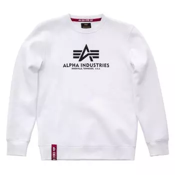 Толстовка Alpha Industries Basic, белый