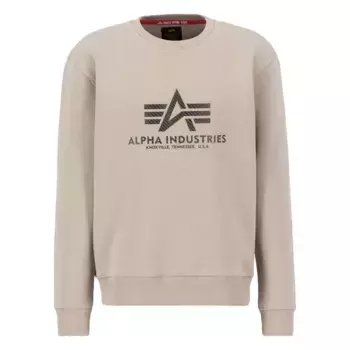 Толстовка Alpha Industries Basic Carbon, бежевый