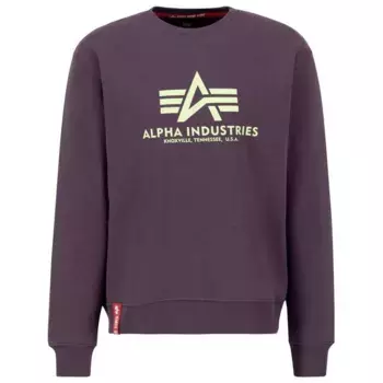 Толстовка Alpha Industries Basic, фиолетовый