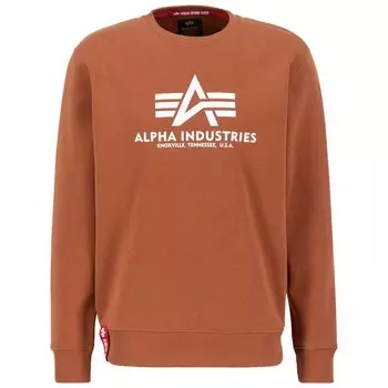 Толстовка Alpha Industries Basic, коричневый