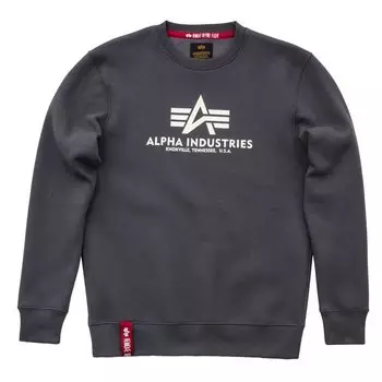 Толстовка Alpha Industries Basic, серый