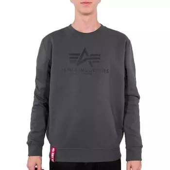 Толстовка Alpha Industries Basic, серый
