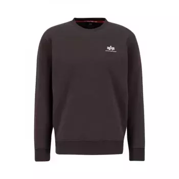 Толстовка Alpha Industries Basic Small Logo, коричневый