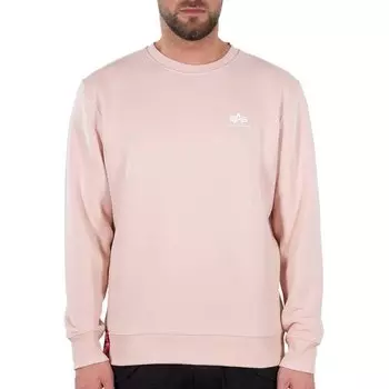 Толстовка Alpha Industries Basic Small Logo, красный