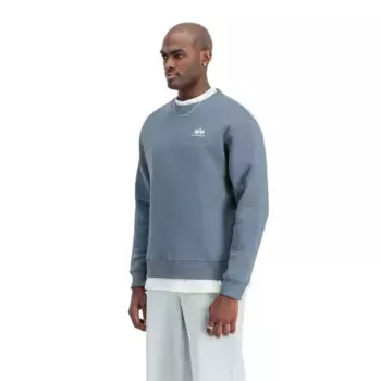 Толстовка Alpha Industries Basic Small Logo, синий